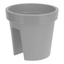 Vaso de injeção de cor cinza para varandas ø28cm