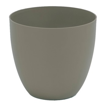 Vaso de injeção modelo cuenco ø18cm cor taupe