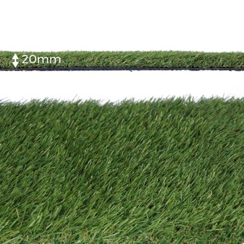 Relva artificial rolo 20mm 1x5m verde modelo: gracefull edm