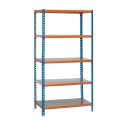 Estante metálica sem parafusos simonclick plus 5/500 simon rack