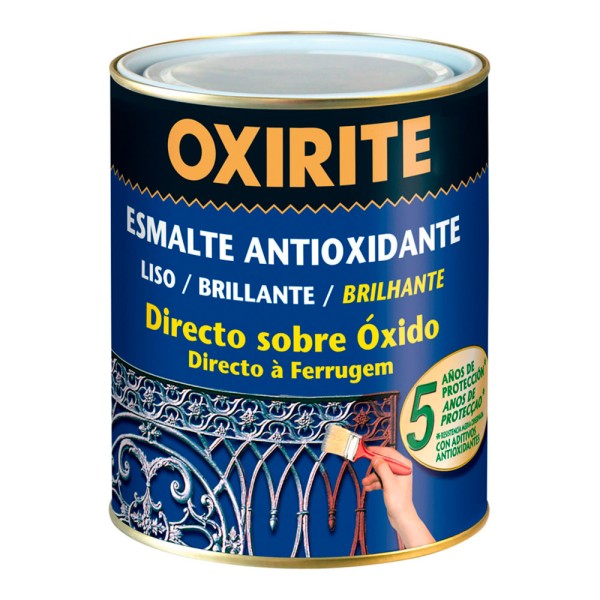 Oxirite liso brilhante vermelho carruagem 0.750l 5397855