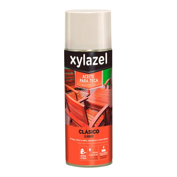 Xylazel azeite para teca spray cor teca 0.400l 5396270