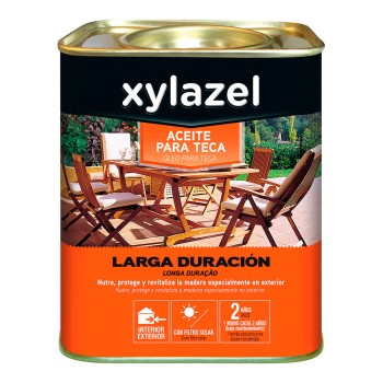 Xylazel azeite para teca larga duração cor teca ci 0.750l 5396281