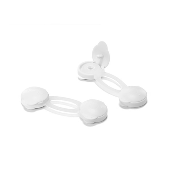 Fecho de segurança multiusos curto branco 5101-2-001 (blister 2 unid.) inofix