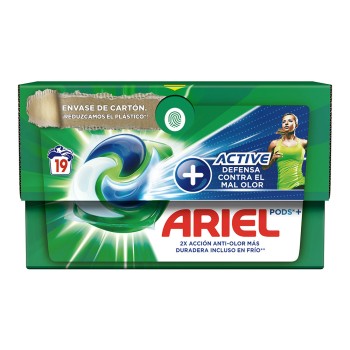 Ariel cláusulas 3 em 1 regular 18 doses detergente para roupa