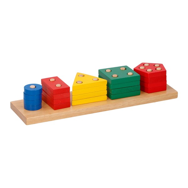 Jogos de blocos de construção de madeira 20 peças