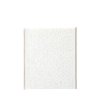 Pack 1 feltros adesivos sinteticos branco 100x85mm plasfix inofix