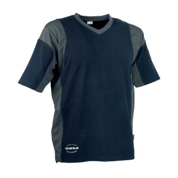 T-shirt java azul marinho/cinzento escuro cofra tamanho xxl