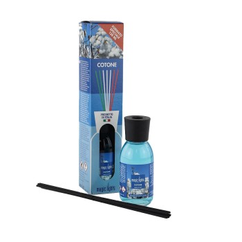 Difusor aroma mikado algodão 125ml magic lights