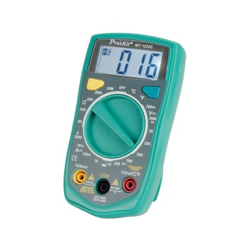 Multímetro digital 3 1/2 dígitos com teste de temperatura proskit