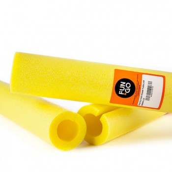 Protector de espuma tubular ø92mm amarelo 2m