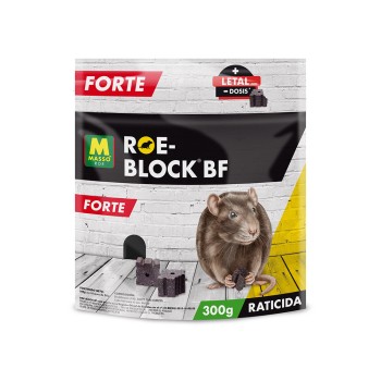 Raticida roe-block forte bf 300g 231627 massó