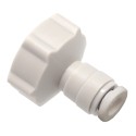 Adaptador de torneira 3/4"-1/4" vivo verde