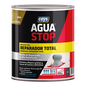 Agua stop reparador total cinzento 1kg 902850 ceys