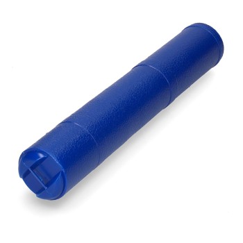 Porta-planos extensível de 40 a 75cm ø65mm color azul