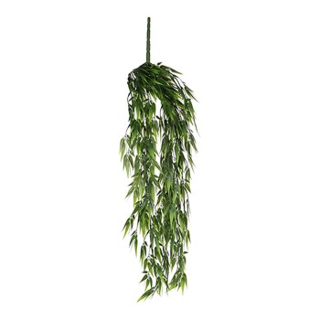 Bambu suspenso cor verde ø15x80cm