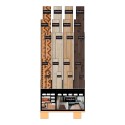 Expositor para tapetes bambu gratis pela compra de 36 unidades da coleção bambu cintacor - storplanet