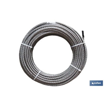 ROLO CABO GALVANIZADO 50 M 2MM